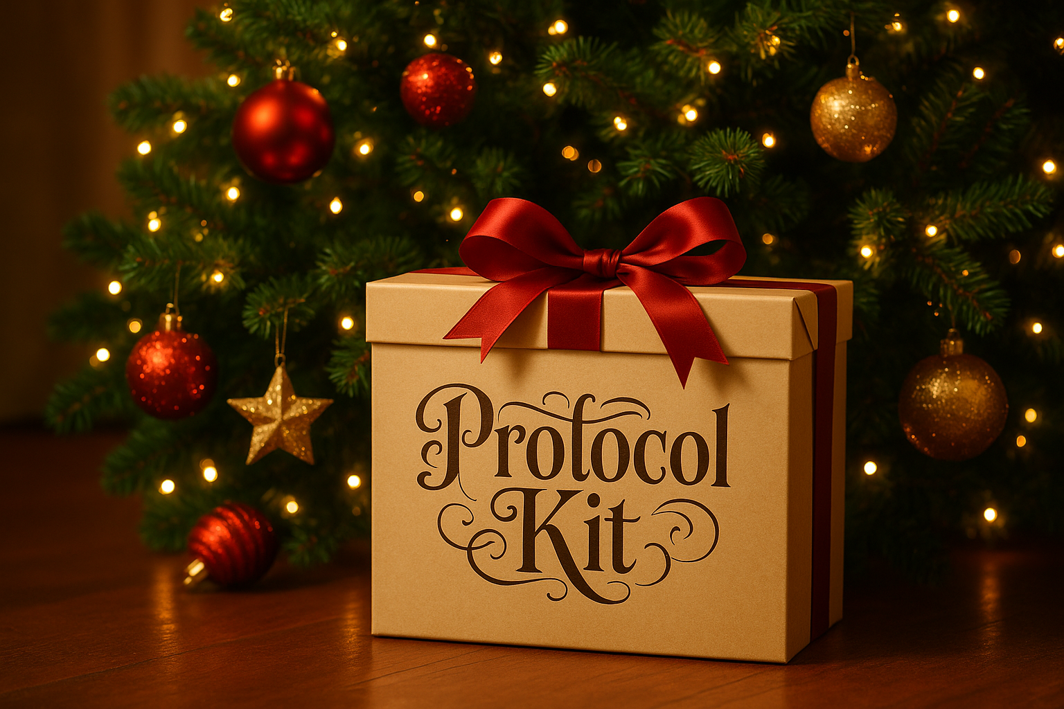 christmas promo tree